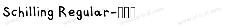 Schilling Regular字体转换 Schilling Regular字体转换